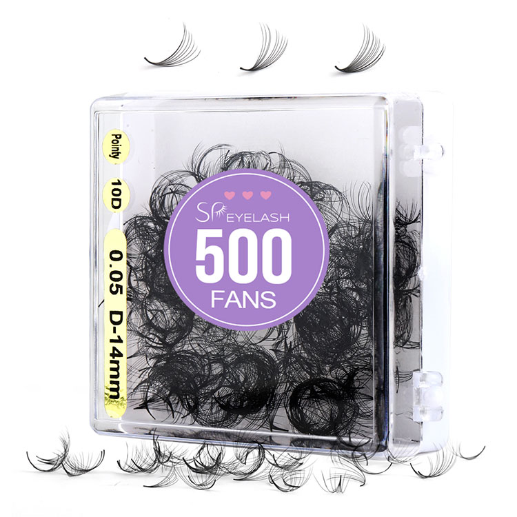 10d 500 Fan Fash Lashes