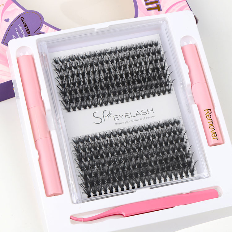 Kits de cils en grappes 30D-40D