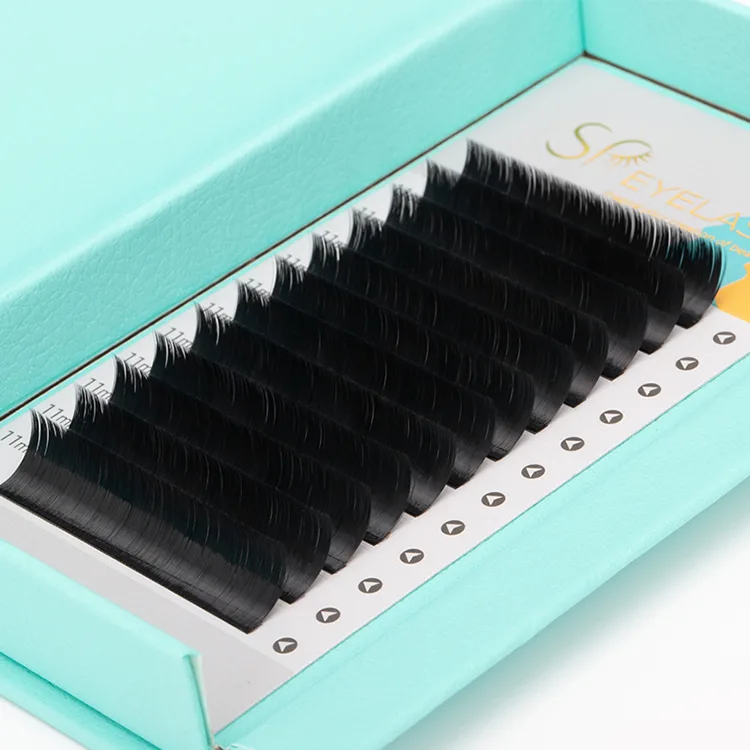 Extensions de cils en fleurs