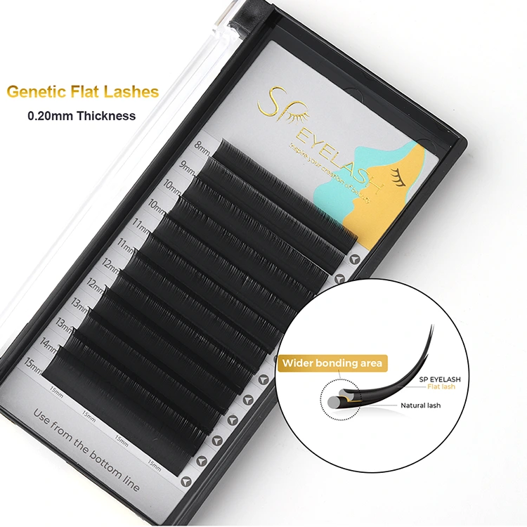 Ellipse génétique cils plats ultra soft 0.20