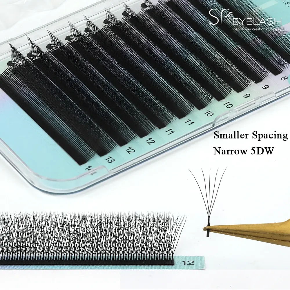 Cils 5D étroits